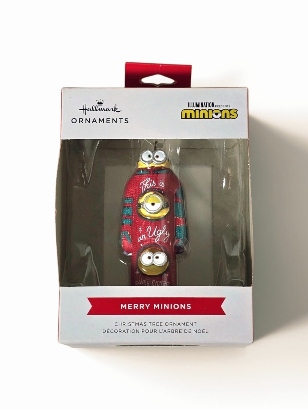 Hallmark Merry Minions Christmas Ornament Illumination Minions NWT